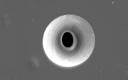 微細多孔フィルタ（φ5μ）のイメージ